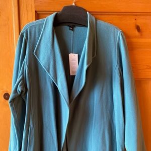 Eileen Fisher wool/cashmere jacket 2X